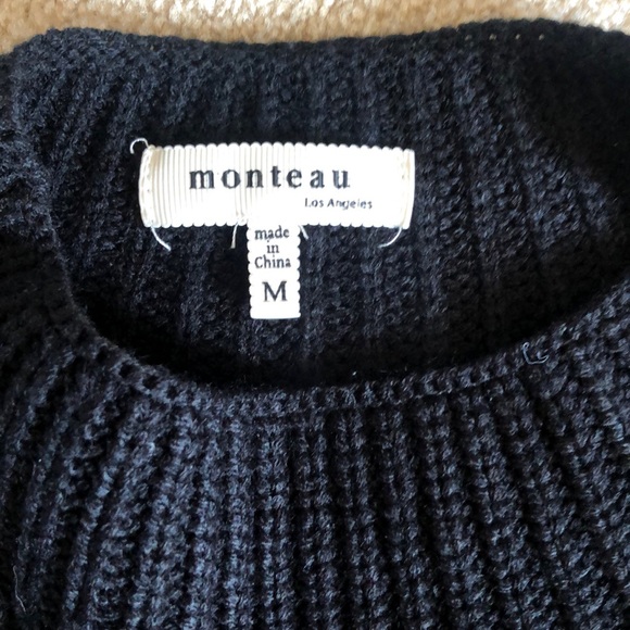 Sleeveless Sweater Tunic knitted - Picture 3 of 3